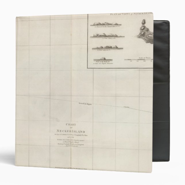 Chart of Necker Island Binder (Front/Inside)