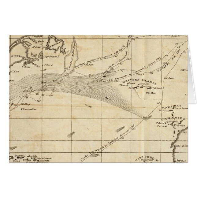 Chart of the Atlantic Ocean 2 (Front Horizontal)