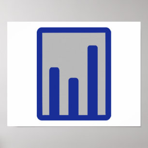 Chart statistics icon