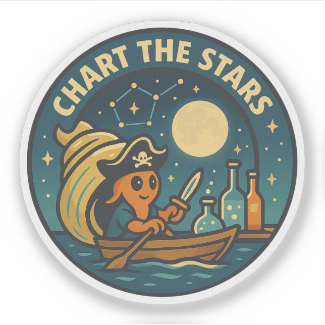 Chart The Stars Pirate Octopus (Front)
