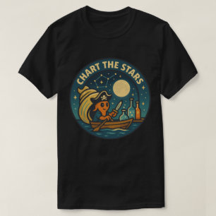 Chart The Stars Pirate Octopus T-Shirt