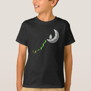 Chart To The Moon Evolution Of Money Holder T-Shirt