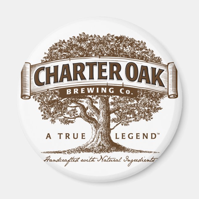 Charte Oak brasserie Magnet (Devant)