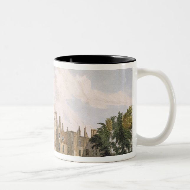 Charter House from the Play Ground, from 'History Two-Tone Coffee Mug (Right)