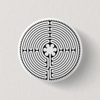 chartres 1 inch round button