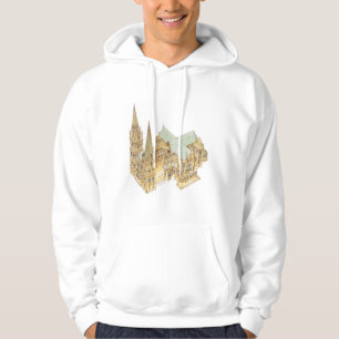 Chartres Cathedral. France Hoodie