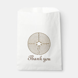 Chartres Labyrinth antique style + your ideas Favour Bag