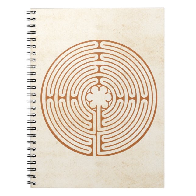 Chartres Labyrinth Notebook (Front)