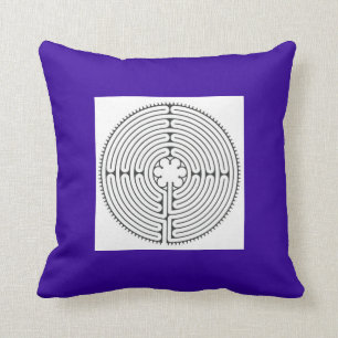 Chartres Labyrinth Pillow Mind Body Healing Gifts