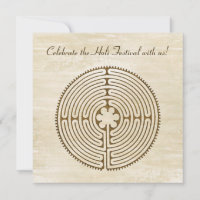 Chartres Labyrinth - Spiritual Symbol Antique 1