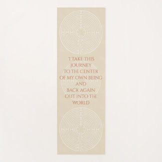 Chartres Labyrinth Yoga Mat