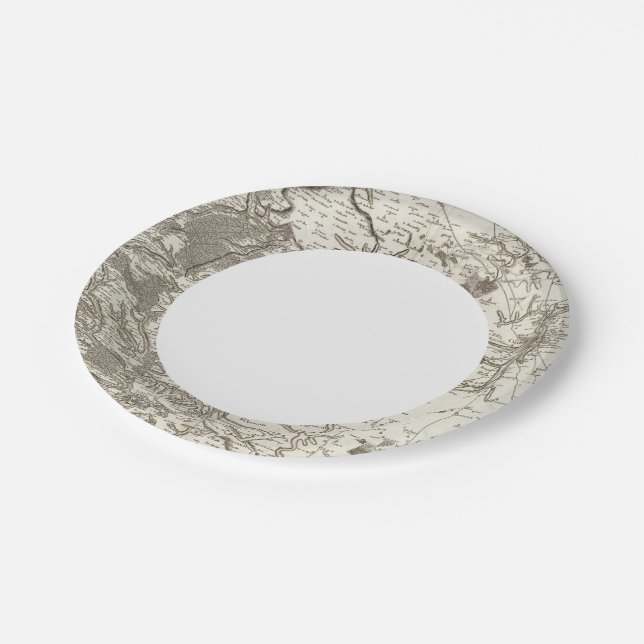 Chartres Paper Plate (Angled)