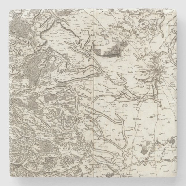 Chartres Stone Coaster (Front)