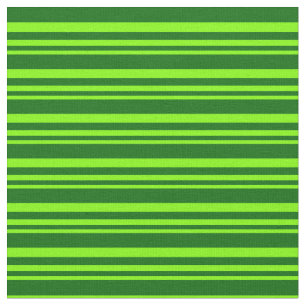 Chartreuse & Dark Green Coloured Pattern Fabric