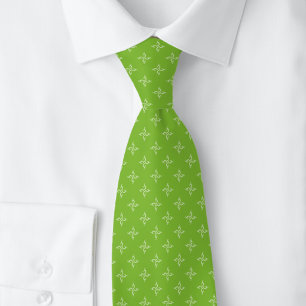 Chartreuse Honeysuckle Tie
