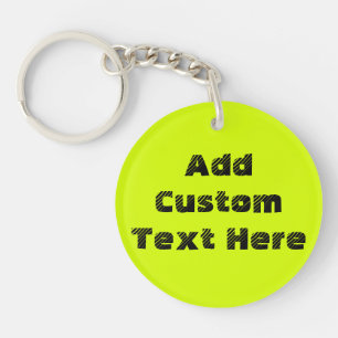 Chartreuse Keychain