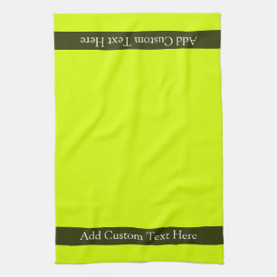 Chartreuse Kitchen Towel