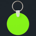 Chartreuse (Neon Green) 7FFF00 Colour - Name Optio Keychain<br><div class="desc">A full scale PNG image based on the HEX code (six-digit hex triplet) shown. Use this code to mix, match and customize any other item to go with this, or to add to other collections. Hex codes may be used to customize most text and background colours on Zazzle products. You...</div>