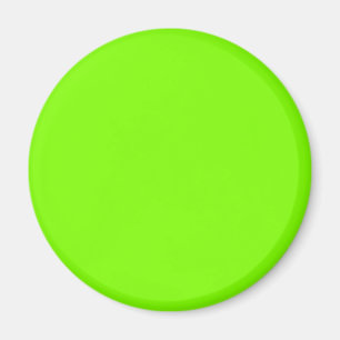 Chartreuse (Neon Green) 7FFF00 Colour - Name Optio Magnet