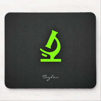 Chartreuse, Neon Green Microscope Mouse Pad