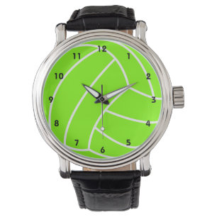 Chartreuse, Neon Green Volleyball Watch