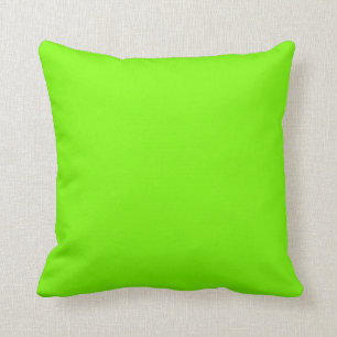 Chartreuse Throw Pillow