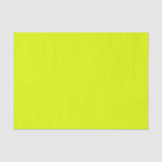 Chartreuse Tissue Paper (Front)