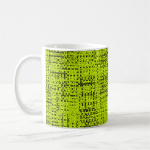 Chartreuse Tweed Coffee Mug