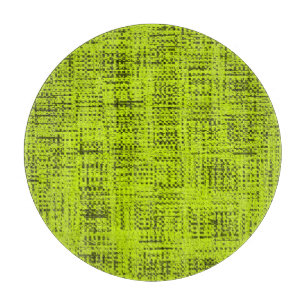 Chartreuse Tweed  Cutting Board