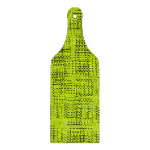 Chartreuse Tweed  Cutting Board