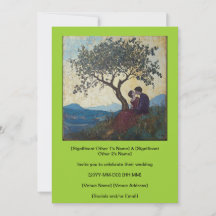 Chartreuse Une Canopée d'Engagement Invitation