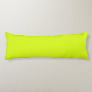 Chartreuse Yellow (solid colour) Body Pillow