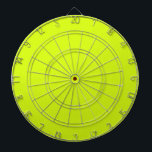 Chartreuse Yellow (solid colour)  Dartboard<br><div class="desc">Chartreuse Yellow (solid colour)</div>