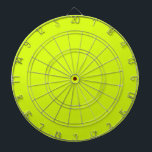 Chartreuse Yellow (solid colour)  Dartboard<br><div class="desc">Chartreuse Yellow (solid colour)</div>