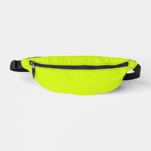 Chartreuse Yellow solid colour Fanny Pack