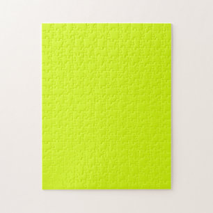  Chartreuse Yellow (solid colour)  Jigsaw Puzzle