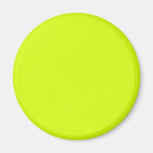  Chartreuse Yellow (solid colour)  Magnet