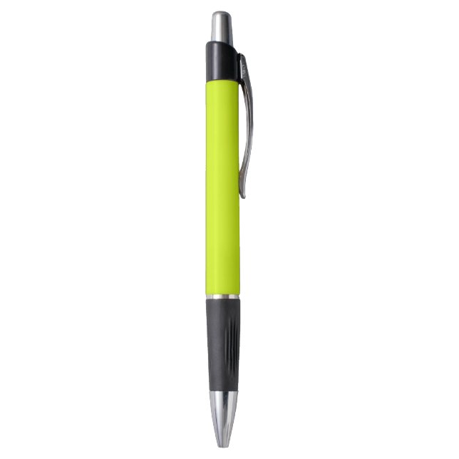 Chartreuse Yellow solid colour Pen (Bottom (Vertical))