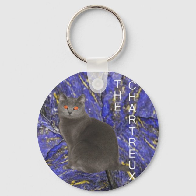 Chartreux Key Chain (Front)