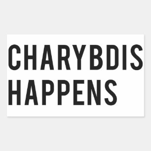 Charybdis happens sticker