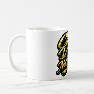 Chase Dreams Not People Gold Quote Gift Coffee Mug