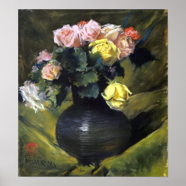 Chase - Flowers, 1883 Poster (Front)