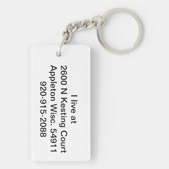 Chase Keychain (Back)
