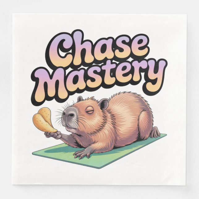 Chase Mastery Napkin (Front)