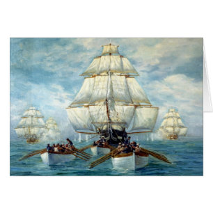 Chase of the Constitution, July 1812