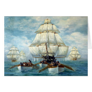 Chase of the Constitution, July 1812