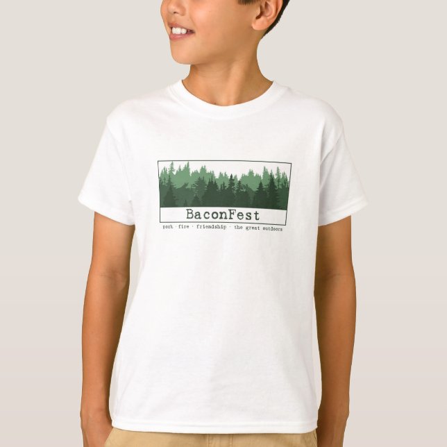 Chase - Short Sleeve Trees White XS T-Shirt (Front)