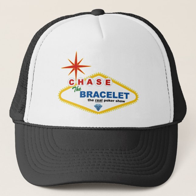 Chase the Bracelet Merchandise Trucker Hat (Front)