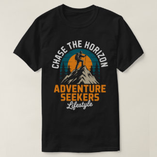 Chase the Horizon Vintage Outdoor Adventure Tee