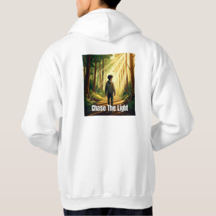 Chase The Light Inspiring Graphic Nature Art  Hoodie